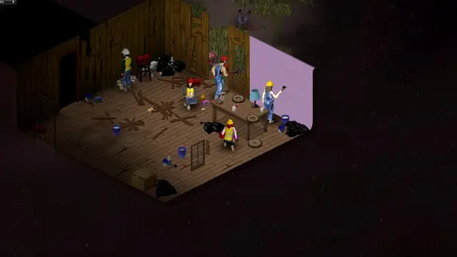 Baza po ostatnim ataku.
